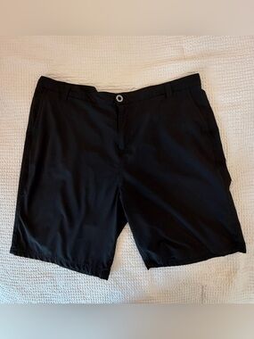 HUSTLER HanTon Amphibian Men's Black Performance Shorts.